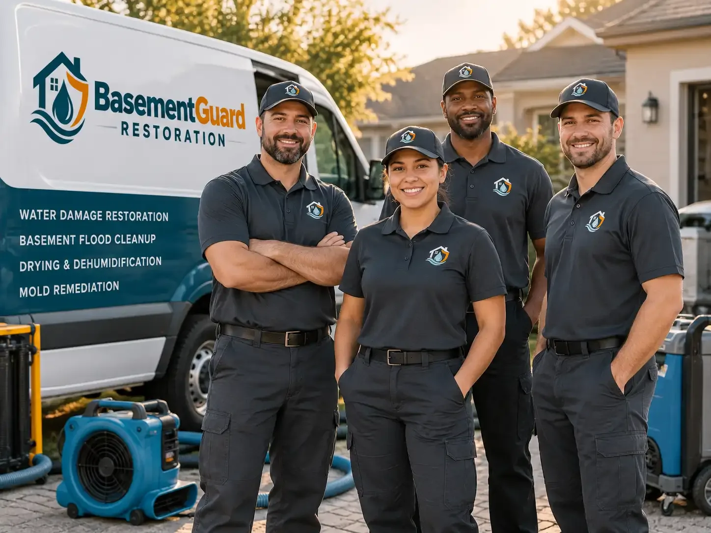 Basement Water Damage Restoration company in Hadley, MI